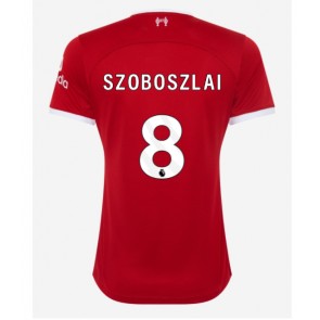 Maillot de foot Liverpool Szoboszlai Dominik #8 Domicile Femmes 2023-24 Manches Courte